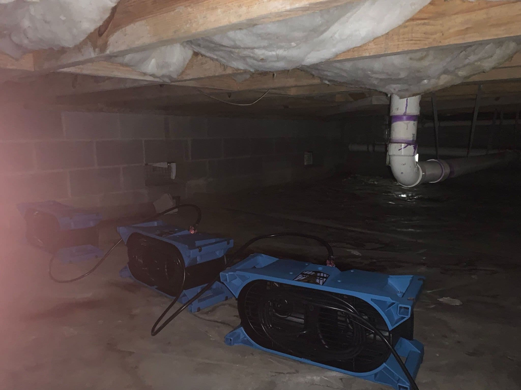Project Effective Crawl Space Drying in Mount Pleasant SC image